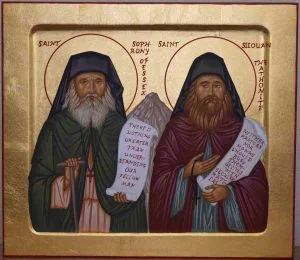 ST. Silouan & ST. Sophrony Icon