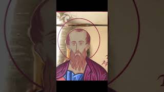 The writing progress of St  Paul and St  Thekla Icons
